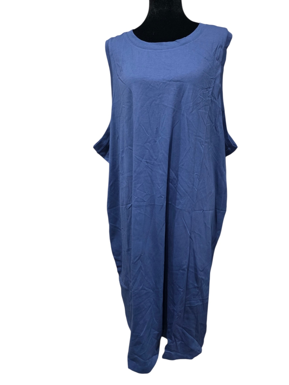 Old Navy Sleeveless Midi Dress in Slate Blue